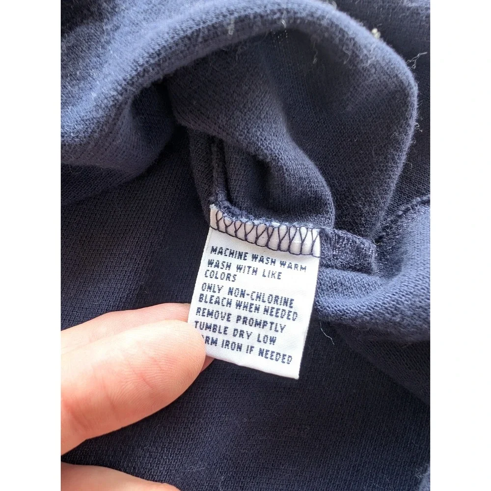 Ralph‎ Lauren Polo Mens XL Custom Fit Triple Pony Navy Blue Short Sleeve